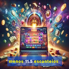 menos 11.5 escanteios